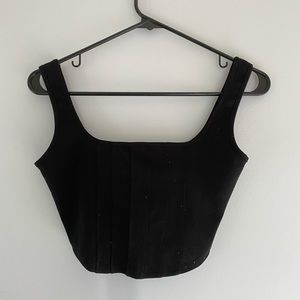 Black Corset Top